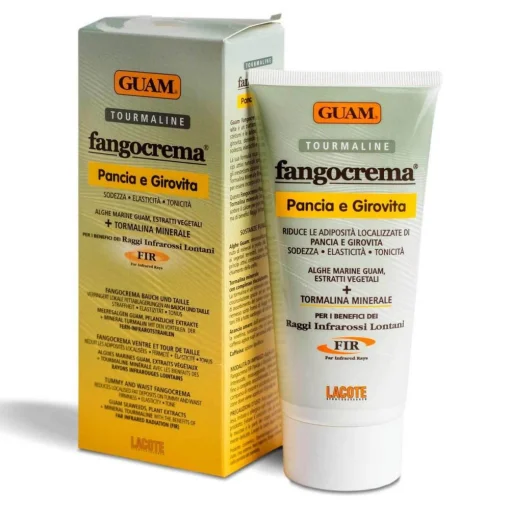 Фанго-крем для живота и талии с разогревающим действием Guam Fir Fangocrema Pancia e Girovita Tourmaline, 150 мл