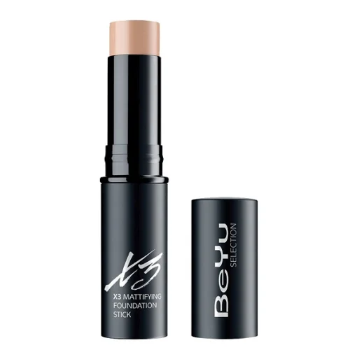 Тональний олівець з потрійним ефектом BeYu X3 Mattifying Foundation Stick