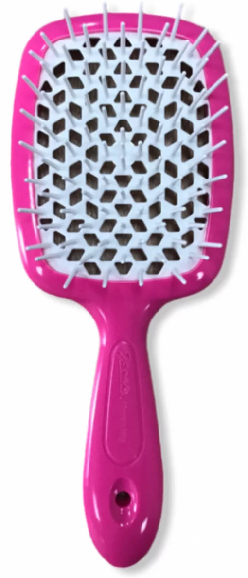 Расческа для волос Janeke Superbrush the Original (малиново-голубой)