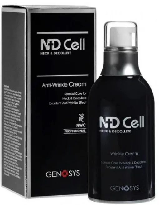 Крем против морщин для области шеи и декольте Genosys ND Cell Anti-Wrinkle Cream (NWC), 50 мл