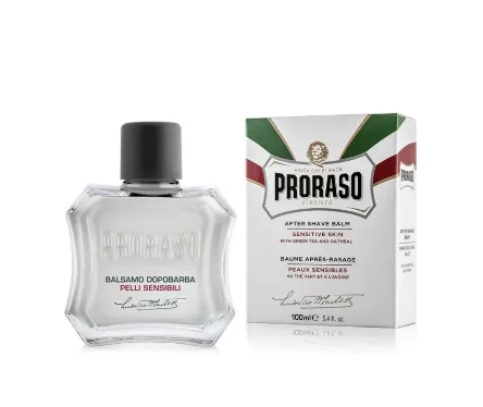 Бальзам після гоління Proraso After shave Balm Sensitive Green Tea, 100 мл