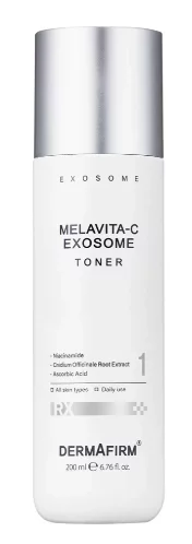 Осветляющий и увлажняющий тоник DermAfirm RX Melavita-C Exosome Toner, 200 мл