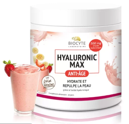 Пищевая добавка в порошке &quot;Гиалуроновая кислота&quot; Biocyte Hyaluronic Max Soluble Powder, 20 x 14 гр.