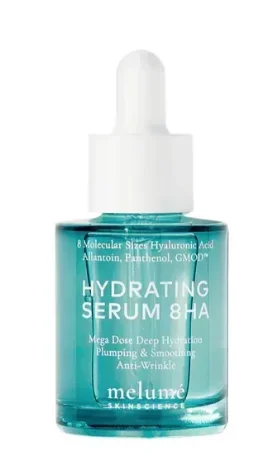 Зволожувальна сироватка з 8-ма видами гіалуронової кислоти Melume Hydrating Serum 8HA, 30 мл