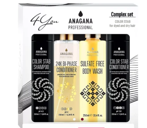 Набір 4 You Стабілізатор кольору Anagana 4 You Color Stab Kit, 4x250 мл