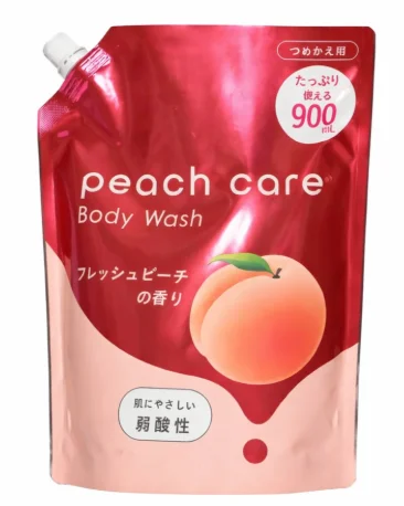 Гель для душу, персик (змінний блок) Rocket Soap Body Wash, 900 мл