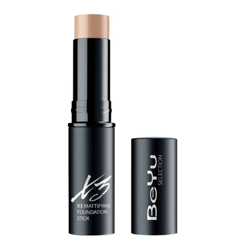 Тональний олівець з потрійним ефектом BeYu X3 Mattifying Foundation Stick