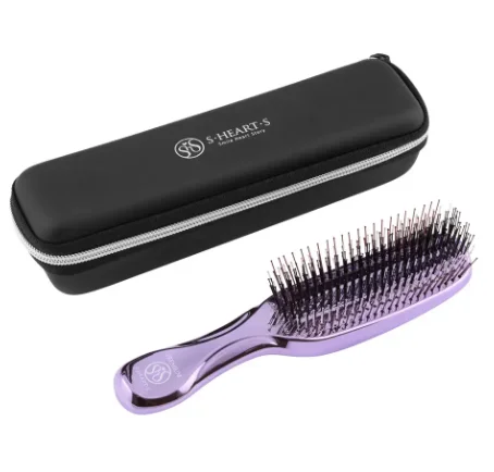 Набір зі щіткою для волосся та шкіри голови S-Heart-S Scalp Brush (World Premium Purple Gift box)