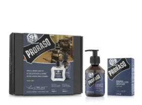 Набор для бороды Proraso Duo Pack Beard Balm+ Shampoo Azur Lime