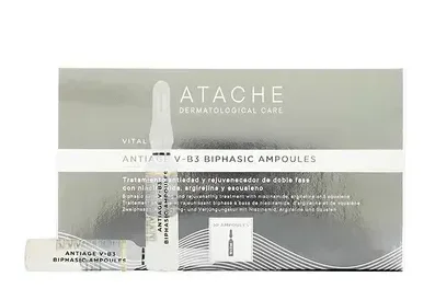 Антивікові ампули Atache Vital Age Antiage V-B3 Biphasic Ampoules, 10x2 мл