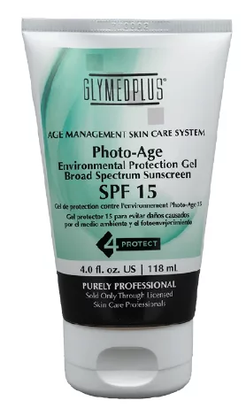 Захисний гель проти фотостаріння SPF 15  GlyMed Plus Photo-Age Environmental Protection Gel Spf 15, 118 мл