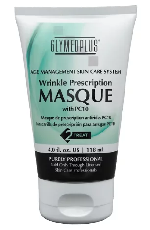 Маска з пептидами для активної боротьби зі старінням GlyMed Plus Wrinkle Prescription Masque With Pc10, 118 мл