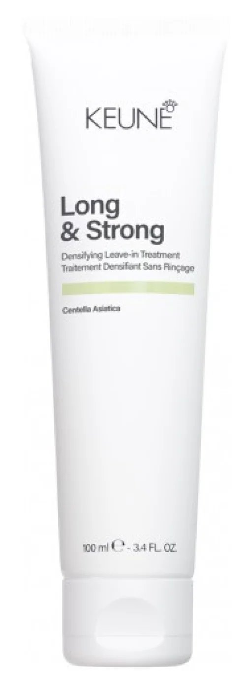 Ущільнюючий незмивний догляд для волосся Keune Long &amp; Strong Densifying Leave-In Treatment, 100 мл