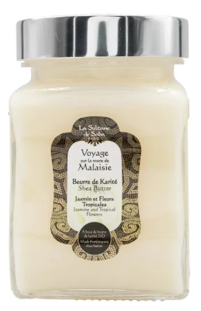 Масло для тела Карите Жасмин La Sultane De Saba Beure de Karite Shea Butter Malaisie, 300 мл