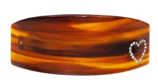 Заколка для волос &quot;Tortoise Heart&quot; Emi Jay Ponytail Barrette In Tortoise Heart