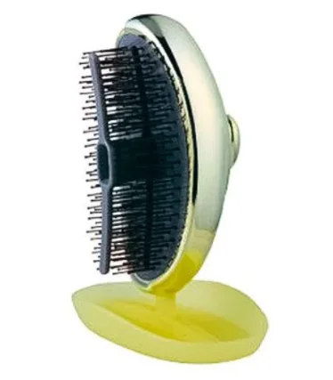 Компактная щетка для волос и кожи головы S-Heart-S Scalp Brush Parfaite Yellow
