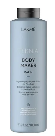 Бальзам Lakme Teknia Body Maker Balm для об'єму тонкого волосся, 1000 мл