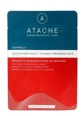 Мультивітамінна маска, що депігментує, Atache Dermic+ Despigment Multi Vitamin Promask DP3, 1 шт