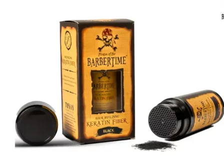 Пудра для волосся Barbertime Hair Building Fiber Black, 21 г