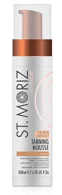 Автобронзат-мус для світлої шкіри St Moriz Advanced Colour Correcting Mousse Light, 200 мл