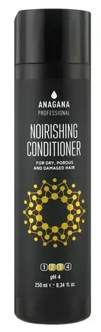 Поживний кондиціонер з кератином для сухого і пористого волосся Anagana Professional Nourishing Conditioner, 250 мл