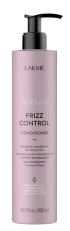 Дисциплінуючий кондиціонер Lakme Teknia Frizz Control Conditioner для неслухняного або кучерявого волосся, 300 мл