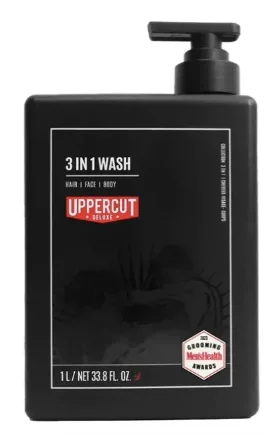 Шампунь для волосся 3 в 1 Uppercut Deluxe 3 in 1 Wash, 1000 мл