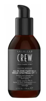 Зволожуючий бальзам для обличчя American Crew Face Balm SPF15, 170 мл