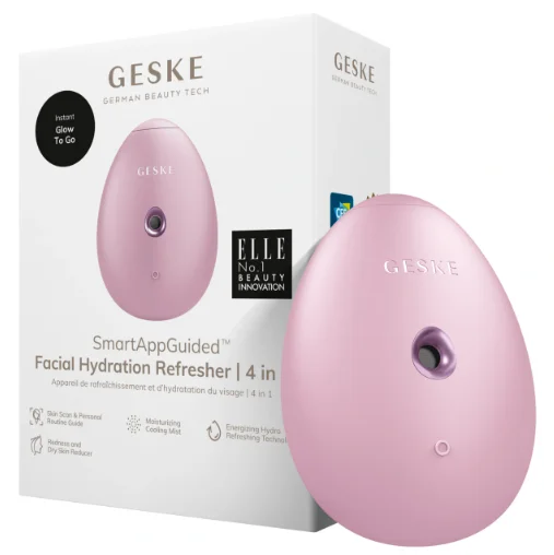 Електронний освіжувач для зволоження обличчя Geske Facial Hydration Refresher 4 в 1 Pink