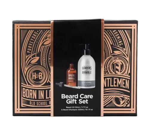 Подарочный бокс Hawkins&amp;Brimble Beard gift set box (beard shampoo + beard oil)