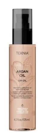 Поживна олія Lakme Teknia Argan Oil Dry Oil для нормального та сухого волосся, 125 мл