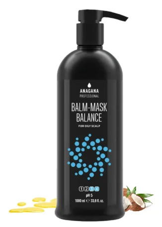 Бальзам-маска для волосся "Баланс" Anagana Professional Balance Balm-Mask, 1000 мл