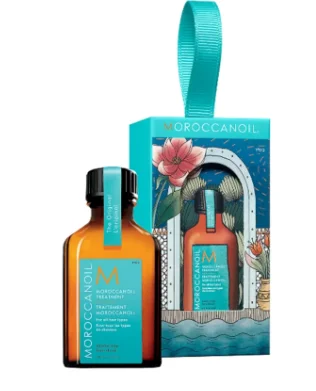 Відновлююча олія для всіх типів волосся в подарунковій коробці Moroccanoil Oil Treatment, 25 мл