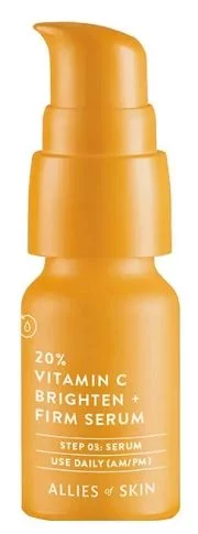 Сыворотка с 20% витамином С Allies of Skin 20% Vitamin C Brighten &amp; Firm Serum, 8 мл
