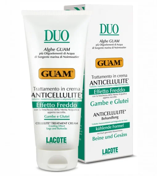 Антицеллюлитный крем охлаждающий Guam Duo Anticellulite Effetto Freddo, 200 мл