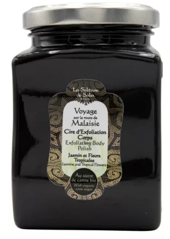 Восковой скраб для тела &quot;Жасмин и тропические цветы&quot; La Sultane De Saba Malaysian Exfoliating Body Polish Jasmine &amp; Tropical Flowers, 300 мл