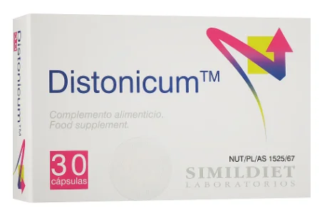 Харчова добавка "Поповнення нестачі вітамінів та заліза" Simildiet Laboratorios Distonicum, 60 шт