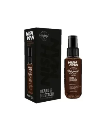 Парфюм для бороды Nishman Beard &amp; Mustache Parfum Adonis, 75 мл
