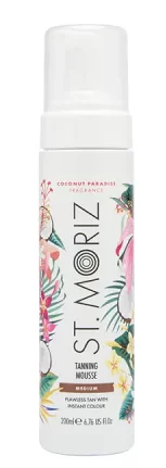 Автобронзат-мус медіум St.Moriz Pro Medium Coconut Paradise, 200 мл