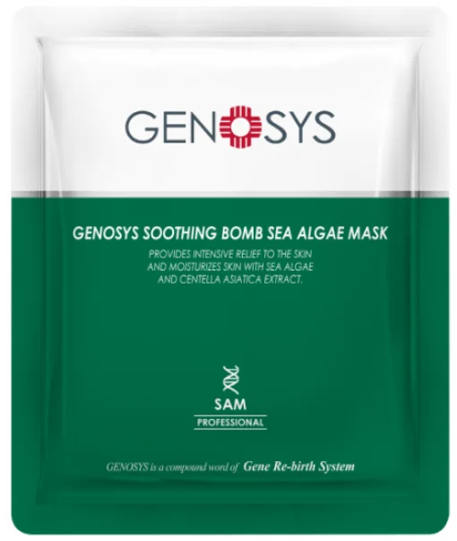 Заспокійлива маска з морськими водоростями Genosys Soothing Bomb Sea Algae Mask