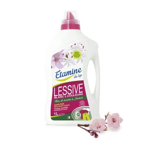  Жидкий стиральный порошок "Вишня и жасмин" Etamine du Lys 1л