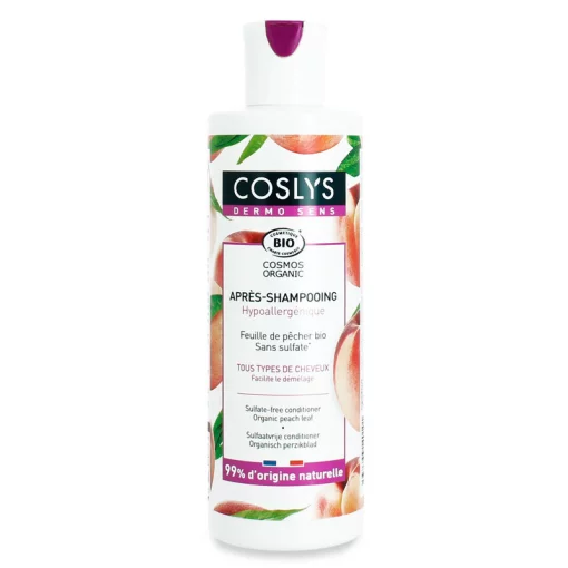  Безсульфатный кондиционер с органическими листьями персика 240 мл