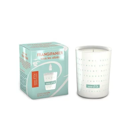 Ароматична свічка &laquo;Пасат Франжіпані&raquo; Terre d&rsquo;Oc 175 г