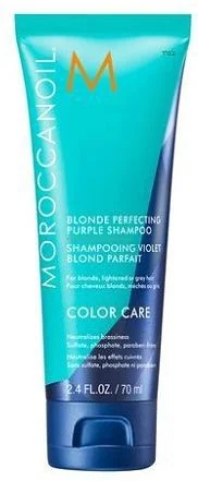 Тонирующий шампунь с фиолетовый Moroccanoil Blonde Perfecting Purple Shampoo, 70мл