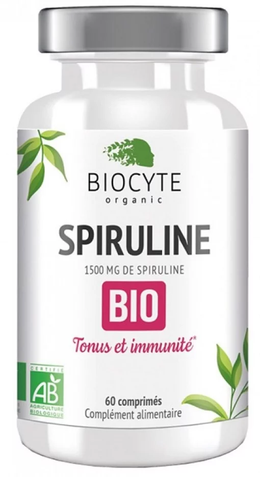 Пищевая добавка &quot;Спирулина&quot; Biocyte Spiruline BIO, 30 шт
