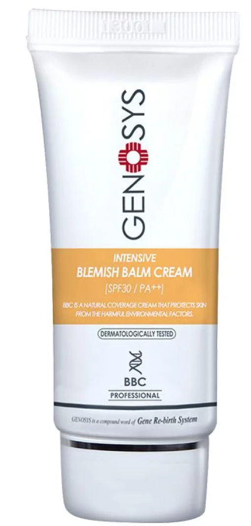 Солнцезащитный матирующий интенсивный BB крем для лица Genosys BB Intensive Blemish Balm Cream SPF30, 50 мл