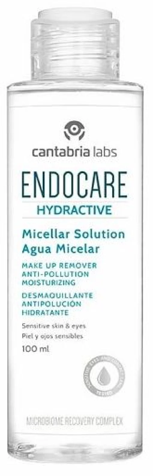 Гідроактивна міцелярна вода із зволожуючою дією Cantabria Labs Endocare Hydractive Micellar Solution, 100 мл