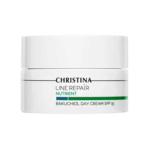 Денний крем SPF 15 з бакучіолом Christina Line Repair Nutrient Bakuchiol Day Cream SPF 15, 50 мл
