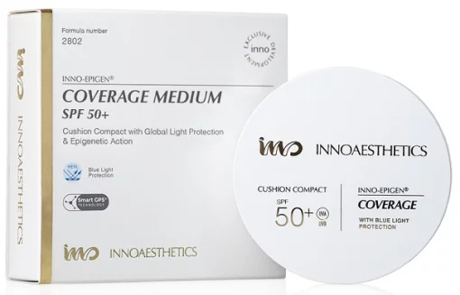 Тональна основа-кушон Innoaesthetics Inno-Epigen Coverage Light UVP 50+