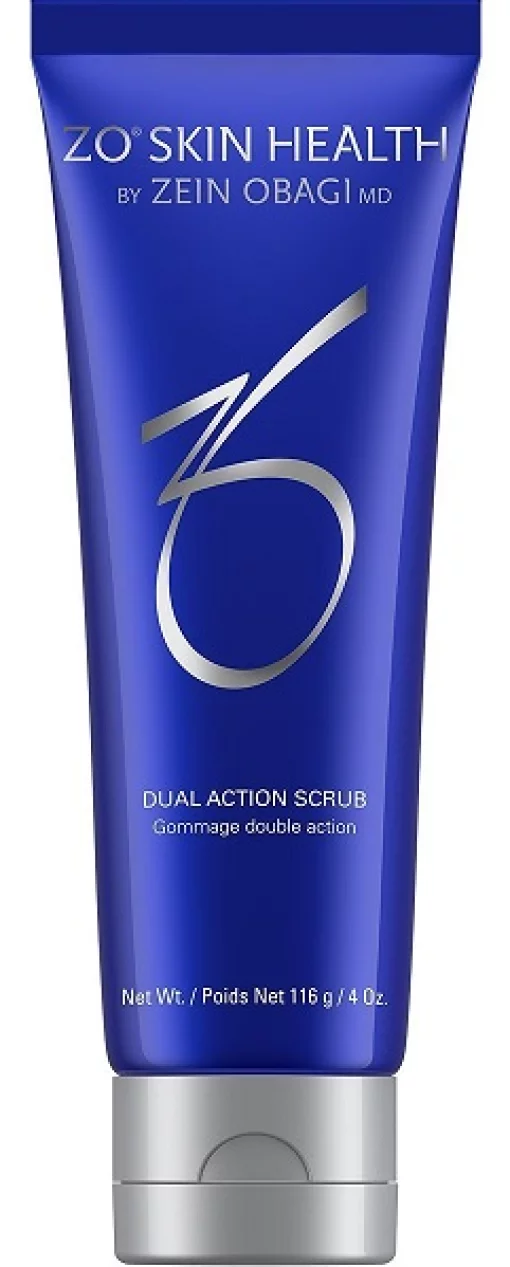 Скраб для нормальної та жирної шкіри схильної до акне ZO Skin Health Zein Obagi Dual Action Scrub, 116 мл